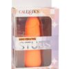 Mini Vibrating Studs Rechargeable Silicone Vibrator - Orange