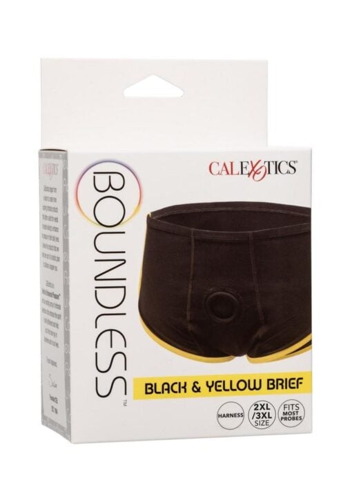 Boundless Black and Yellow Brief - 2XL/3XL