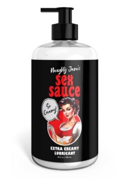 Naughty Jane`s Sex Sauce Extra Creamy Lubricant 16oz