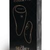 Coquette The Secret Panty Vibe Rechargeable Silicone Clitoral Vibrator - Black