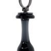Gender X Blow Pop Glass Anal Plug - Black