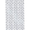 Glitterati Disco Penis Curtains (2 Each 6ft. Panels) - Silver/Black