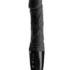 Renegade Electrica Rechargeable Silicone Vibrator - Black