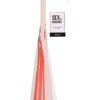 Sex and Mischief Peaches n CreaMe Stripe Flogger - Ivory/Orange