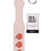 Sex and Mischief Peaches n CreaMe Paddle - Ivory/Orange