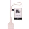 Sex and Mischief Peaches n CreaMe Riding Crop - Ivory/Orange