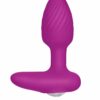 Bodywand Socialite Swag Rechargeable Silicone P-Spot Vibrator - Purple/Gold