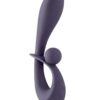 Secrets Forte Rechargeable Silicone Rabbit Vibrator - Purple
