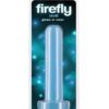 Firefly Thrill Glow in The Dark Dildo - Small - Blue