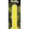 Firefly Thrill Glow in The Dark Dildo - Large - Yellow