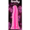 Firefly Nymph Glow in The Dark Dildo - Pink