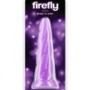 Firefly Siren Glow in The Dark Dildo - Purple
