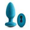 Inya Alpine 2.0 Rechargeable Silicone Remote Anal Plug - Teal
