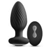 Renegade Alpine 2.0 Rechargeable Silicone Remote Anal Plug - Black