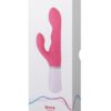 Lovense Nora Remote Controlled Rabbit Vibrator - Pink