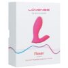 Lovense Flexer Rechargeable Silicone App-Controlled Panty Vibe - Pink