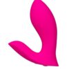 Lovense Flexer Rechargeable Silicone App-Controlled Panty Vibe - Pink