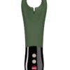 Manta Silicone Vibrating Penis Toy - Moss Green