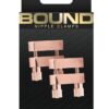 Bound Nipple Clamps V1 - Rose Gold
