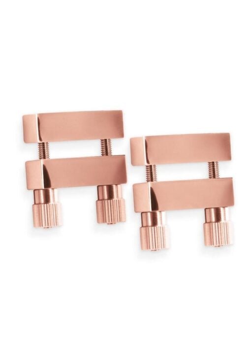 Bound Nipple Clamps V1 - Rose Gold