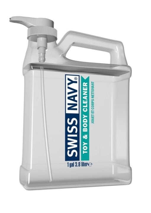 Swiss Navy Toy and Body Cleaner 128oz/3785ml (1 Gallon)