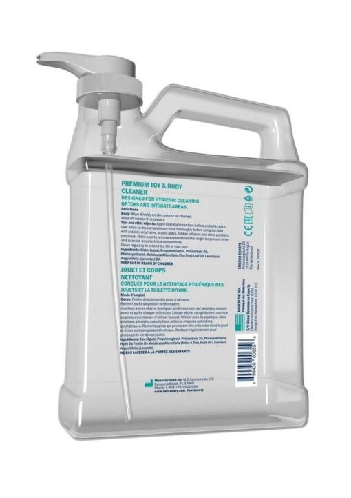 Swiss Navy Toy and Body Cleaner 128oz/3785ml (1 Gallon)