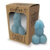 Eden`s Candle Vanilla Scented Penis - Blue