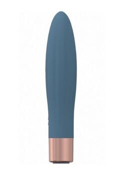 LoveLine Fame Silicone Rechargeable 10 Speed Mini Vibrator - Blue