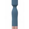 LoveLine Glamour Silicone Rechargeable 10 Speed Mini Wand - Blue