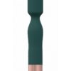 LoveLine Glamour Silicone Rechargeable 10 Speed Mini Wand - Forest Green