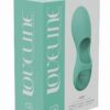 LoveLine Joy Rechargeable Silicone Finger Vibrator - Green
