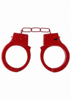 Ouch! Beginners Handcuffs Metal - Red