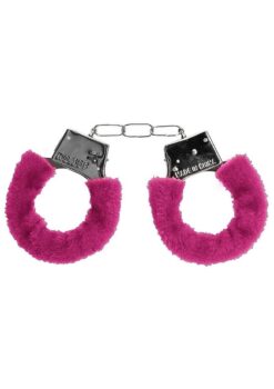 Ouch! Beginner`s Handcuffs Furry - Pink