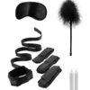 Ouch! Bed Bindings Restraint Kit - Black