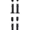 Ouch! Door Restraint Set - Black
