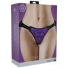 Ouch! Strap-On Harness - Metallic Purple
