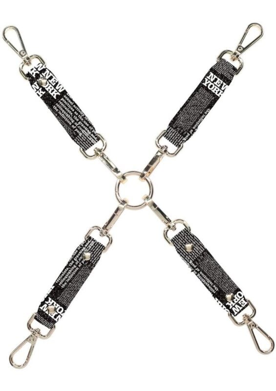 Ouch! NY Collection Hogtie Connectors - Black