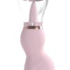 Pumped Sensual Automatic 13 Speed Silicone Rechargeable Vulva and Breast Pump - Pink
