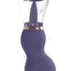 Pumped Sensual Automatic 13 Speed Silicone Rechargeable Vulva and Breast Pump - Purple