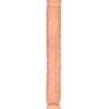 RealRock Skin Realistic Double Dildo 18in - Vanilla