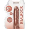 RealRock Skin Penis Extender 6in - Caramel