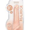 RealRock Skin Penis Extender with Rings 9in - Vanilla