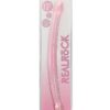 RealRock Crystal Clear Non Realistic Double Dildo 17in - Pink