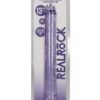 RealRock Crystal Clear Double Dong 13in - Purple