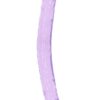 RealRock Crystal Clear Double Dong 13in - Purple