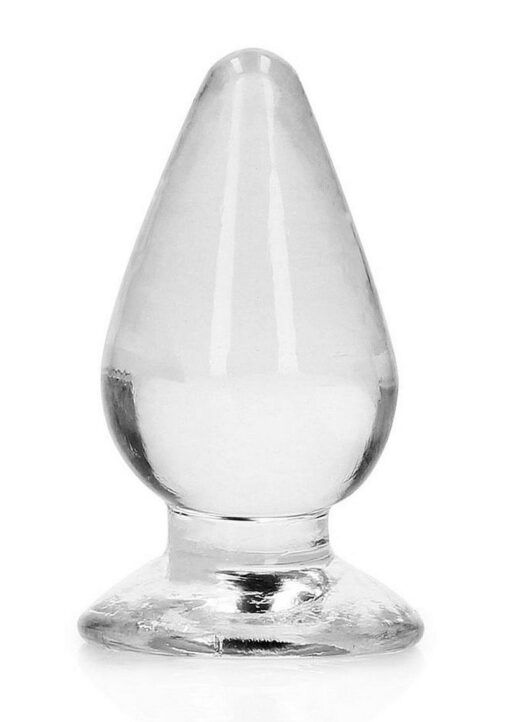 RealRock Crystal Clear Anal Plus 4.5in - Clear