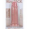 RealRock Ultra Realistic Skin Extra Thick No Balls 8in - Vanilla