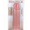 RealRock Ultra Realistic Skin Extra Thick No Balls 10in - Vanilla
