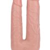 RealRock Ultra Realistic Skin Double Trouble 7in/8in - Vanilla