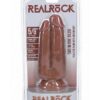 RealRock Ultra Realistic Skin Two in One 5in/6in - Caramel